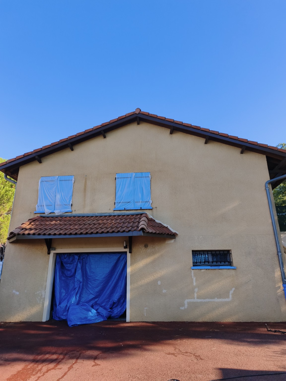 Façade après nettoyage